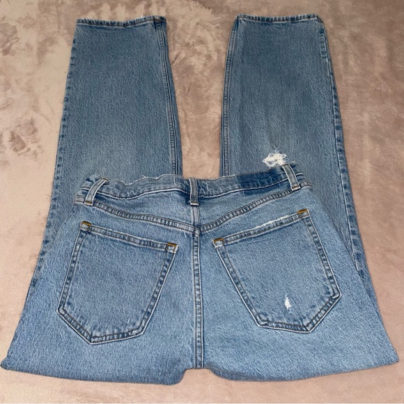 Abercrombie & fitch ripped the ‘90s straight ultra high rise Jean 29/8s - Picture 4 of 13
